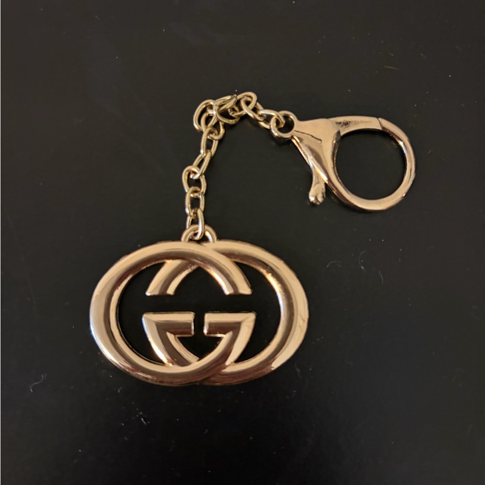 Gold G Keychain or Bag Charm